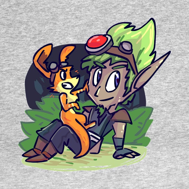 Jak and Daxter by sky665